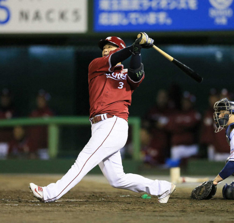 東北楽天ゴールデンイーグルス 浅村栄斗選手 西武ライオンズ時代 実